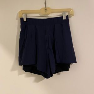 Lululemon Dark Blue Biking Shorts